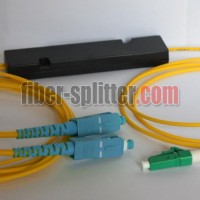 FBT 1X2 LC/APC to SC Splitter Coupler 9/125 OS2 Singlemode