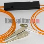 FBT 1X2 LC to SC Splitter Coupler 62.5/125 OM1 Multimode